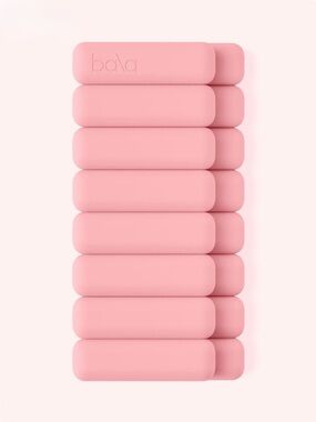 Bala Bangles 1 lb Wrist Ankle Weights Set Blush Pair w/ Case New